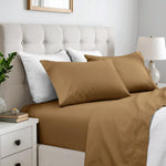 600 Thread Count Cotton Blend Bed Sheet Set Deep Pocket