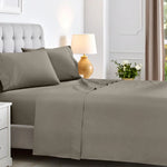 600 Thread Count Cotton Blend Bed Sheet Set Deep Pocket