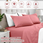 Superior Cotton Blend 600 Thread Count Solid Pillowcase Set of 2