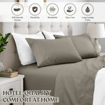 Superior Cotton Blend 600 Thread Count Solid Pillowcase Set of 2