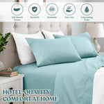 Superior Cotton Blend 600 Thread Count Solid Pillowcase Set of 2