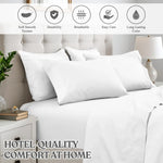 Superior Cotton Blend 600 Thread Count Solid Pillowcase Set of 2