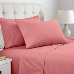 Superior Cotton Blend 600 Thread Count Solid Pillowcase Set of 2