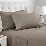 Superior Cotton Blend 600 Thread Count Solid Pillowcase Set of 2