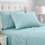 Superior Cotton Blend 600 Thread Count Solid Pillowcase Set of 2