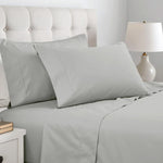 Superior Cotton Blend 600 Thread Count Solid Pillowcase Set of 2