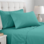Superior Cotton Blend 600 Thread Count Solid Pillowcase Set of 2