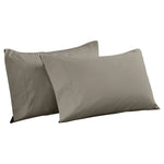 Superior Cotton Blend 600 Thread Count Solid Pillowcase Set of 2