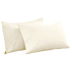 Superior Cotton Blend 600 Thread Count Solid Pillowcase Set of 2