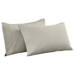 Superior Cotton Blend 600 Thread Count Solid Pillowcase Set of 2