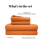 800 Thread Count Cotton Sheet Set Deep Pocket