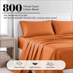 800 Thread Count Cotton Sheet Set Deep Pocket