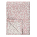 Superior Vineyard Cotton Blend Matelasse Weave Floral Scroll Coverlet