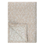 Superior Vineyard Cotton Blend Matelasse Weave Floral Scroll Coverlet