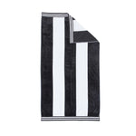 Cabana Stripe Oversized Cotton Beach Towel Sets