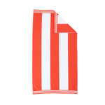 Cabana Stripe Oversized Cotton Beach Towel Sets