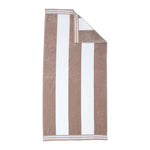 Cabana Stripe Oversized Cotton Beach Towel Sets
