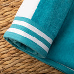 Cabana Stripe Oversized Cotton Beach Towel Sets