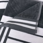 Striped Oversized Cabana Cotton Beach Towel Sets