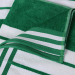 Striped Oversized Cabana Cotton Beach Towel Sets