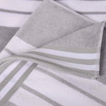 Striped Oversized Cabana Cotton Beach Towel Sets