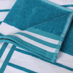 Striped Oversized Cabana Cotton Beach Towel Sets
