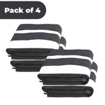 Superior Cabana Striped Cotton Chaise Lounge Chair Cover Set