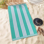 Striped Oversized Cabana Cotton Beach Towel Sets