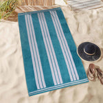 Striped Oversized Cabana Cotton Beach Towel Sets