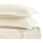 Lightweight Cotton Matelassé Bedspread Set Calvert Diamond Lattice Jacquard (3-Piece)