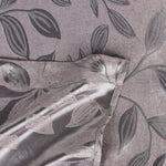 Blackout Curtains Leaves Pattern Room Darkening Grommet 2 Panels