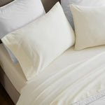 Carmen 100% Cotton Relaxed Wash Deep Pocket Bed Sheet Set