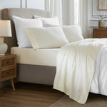 Carmen 100% Cotton Relaxed Wash Deep Pocket Bed Sheet Set