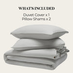 Carmen 100% Cotton Relaxed Wash Duvet Cover Set
