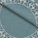 Lightweight Cotton Jacquard Bedspread Set – 3‐Piece Floral Scroll