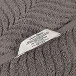 Superior Chevron Zero Twist Cotton Jacuqard 3 Piece Towel Set