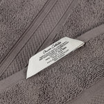 Superior Chevron Zero Twist Solid Jacquard Cotton 9 Piece Towel Set