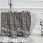 Superior Niles Egyptian Giza Cotton Dobby Plush Bath Sheet Set of 2