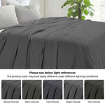 Superior Milan Cotton Textured Striped Lightweight Woven Blanket