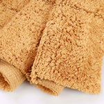 Superior 2 Piece Cotton Checkered Solid Non Slip Bath Rug Set