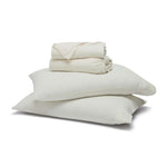 Chloe 100% Cotton Linen Texture Vintage Wash Deep Pocket Sheet Set
