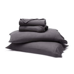 Chloe 100% Cotton Linen Texture Vintage Wash Deep Pocket Sheet Set