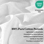 Chloe 100% Cotton Linen Texture Vintage Wash Deep Pocket Sheet Set