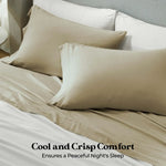 Chloe 100% Cotton Linen Texture Vintage Wash Deep Pocket Sheet Set