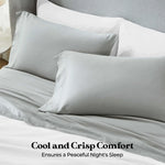 Chloe 100% Cotton Linen Texture Vintage Wash Deep Pocket Sheet Set