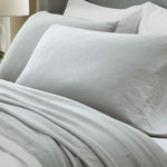 Chloe 100% Cotton Linen Texture Vintage Wash Pillowcase Set