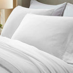 Chloe 100% Cotton Linen Texture Vintage Wash Deep Pocket Sheet Set