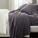 Chloe 100% Cotton Linen Texture Vintage Wash Deep Pocket Sheet Set