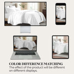Chloe 100% Cotton Linen Texture Vintage Wash Duvet Cover Set