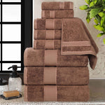 Niles Egyptian Giza 9-Piece Cotton Plush Towel Set